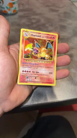 Charizard 11/108 Heavy Holo Bleed Misprint Error Pokemon XY Evolutions - Image 3
