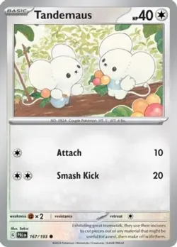 Tandemaus - 167/193 - Cosmos Holo Near Mint Pokemon Promos - Image 1