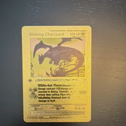 Pokemon TCG Shining Charizard 107/105 Neo Destiny 1st Ed Holo 100HP - Image 1
