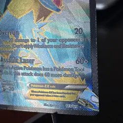 Pokemon TCG - XY Phantom Forces Manectric EX Full Art Ultra Rare 113/119 - LP - Image 2