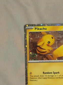 Pikachu Pokemon Day 2026 051/162 Cosmos Holo with Swirl 🌀 Top Left - Image 3
