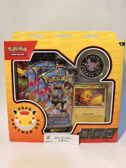 Pokemon TCG: Pokemon Day 2026 30th Anniversary Collection Box New & Sealed - Image 1