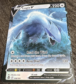 Pokemon Lugia V 138/195 Silver Tempest Ultra Rare Holo English 220 HP - Image 2