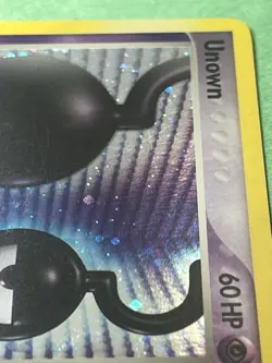2005 Pokemon Unown Question Mark U/28 Unseen Forces Holo Rare 60 HP English - Image 2