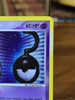 2005 Pokemon Unown Question Mark U/28 Unseen Forces Holo Rare 60 HP English - Image 4