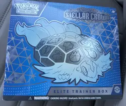 Pokemon TCG Stellar Crown Elite Trainer Box ETB Brand New Factory Sealed - Image 1