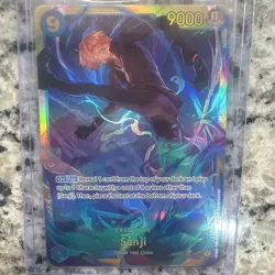Bandai One Piece Card Game Camie Sanji Judge Kid Law Lot 6 EN Alt Art Foil - Image 4