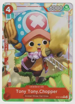 Tony Tony Chopper ST21-008 Starter Deck Alt Art NM One Piece TCG English No.1 - Image 1