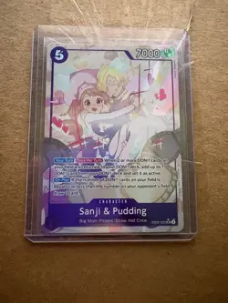 One Piece TCG Sanji & Pudding EB02-035 Alt Art English Edition - Image 1