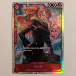 One Piece CCG Sanji OP10-005 Royal Blood Foil Super Rare SR. Set of 2 - Image 2