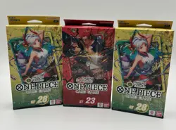 One Piece TCG Starter Deck Bundle Lot of 3 ST-23 (1) And 28 (2) Sealed - Image 1