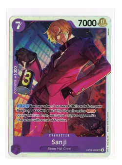Sanji OP09-065 SR One Piece Emperors in the New World Card English NM - Image 1