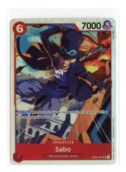 Sabo (007) OP05-007 SR Awakening of the New Era Card - Image 1