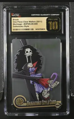 Pop5 Brook One Piece 2011 Morinaga #OPDS-09-009 Daikaizoku Style Cgc Pristine 10 - Image 1