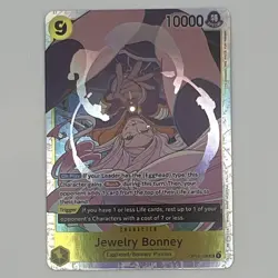 Bandai One Piece CCG Jewelry Bonney OP13-108 Carrying on His Will Foil ENG - Image 1