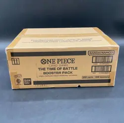 One Piece TCG OP-16 The Time Of Battle Booster Box Case SEALED ENGLISH - Image 1