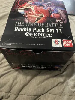 One Piece Double Pack Set Vol. 11 The Time of Battle DP-11 OP-16 CASE! NEW🔥🔥 - Image 2