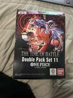One Piece Double Pack Set Vol. 11 The Time of Battle DP-11 OP-16 CASE! NEW🔥🔥 - Image 3