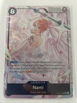 One Piece Adventure on Kami's Island Nami OP15-086 SR Alternate Art Foil - TCCCX - Image 1