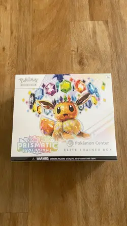 Prismatic Evolution Pokemon Center ETB New Sealed With Acrylic Case - READ DESC - Image 2