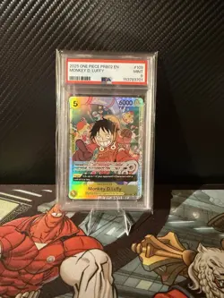 2025 One Piece PRB02 En Monkey D. Luffy PSA Mint 9 - Image 2