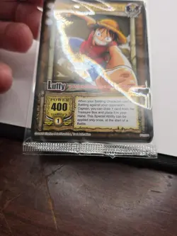 One Piece Grand Battle Promo Sealed Card Adventurer Of The East Blue Sea (Luffy) - Image 3