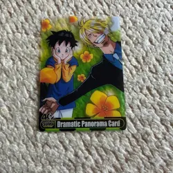 Dragon Ball One Piece Jump 40th Anniversary Morinaga Wafer Card ②, ReprintU - Image 1