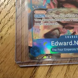 ONE PIECE: Edward Newgate OP13-042 - SR ALT ART (ENGLISH) - Image 5