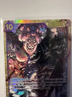 Bandai One Piece Card Game Kaido & Linlin OP08-119 SEC Alt Art Foil Eng - Image 2