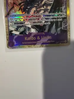 Bandai One Piece Card Game Kaido & Linlin OP08-119 SEC Alt Art Foil Eng - Image 3