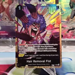 Hair Removal Fist OP12-098 Promo Premium Card Collection Best Selection Vol. 5 - Image 1