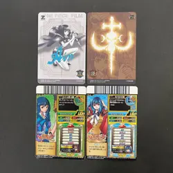 S1292 Ain Gold Holo Japanese One Piece Movie Film Z Cards - Image 2