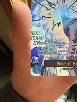 One Piece TCG Boeuf Burst OP12-060 R Legacy of the Master Foil NM-M+ 🔥 🔥 - Image 3