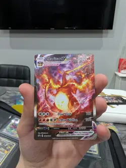 Pokemon TCG Charizard VMAX Darkness Ablaze 020/189 SWSH NM - Image 1