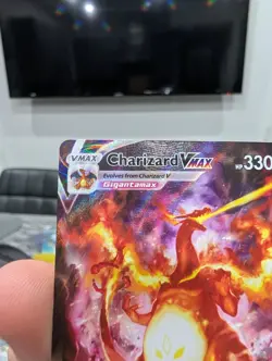Pokemon TCG Charizard VMAX Darkness Ablaze 020/189 SWSH NM - Image 2