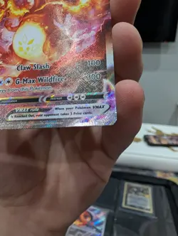 Pokemon TCG Charizard VMAX Darkness Ablaze 020/189 SWSH NM - Image 5