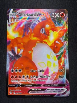 Pokemon TCG Charizard VMAX 020/189 – Darkness Ablaze – Ultra Rare – NM - Image 2