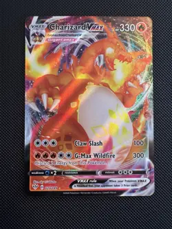 Pokemon TCG Charizard VMAX Darkness Ablaze 020/189 SWSH - Image 1