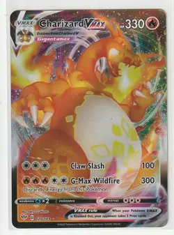 Pokemon TCG Charizard VMAX Darkness Ablaze 020/189 Holo Ultra Rare NM - Image 1