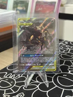 Pokemon TCG Sun & Moon Promo Umbreon & Darkrai GX SM241 TAG TEAM - Image 1