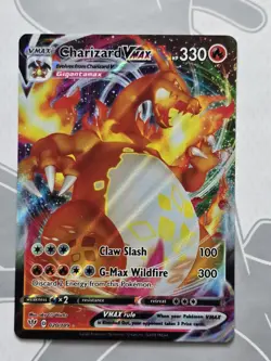 Pokemon TCG Charizard VMAX Darkness Ablaze 020/189 Holo Ultra Rare - Image 1