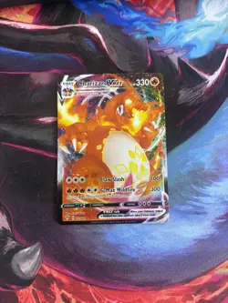 Pokemon TCG Charizard VMAX Darkness Ablaze 020/189 Single Card NM-MINT - Image 1