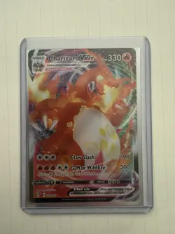 Pokemon TCG Charizard VMAX Darkness Ablaze 020/189 Single Card High Mint - Image 1