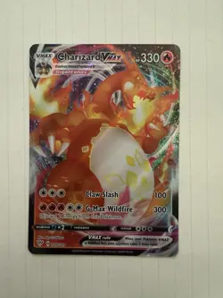 Pokemon TCG Charizard VMAX Darkness Ablaze 020/189 Single Card High Mint - Image 4