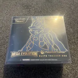 Pokemon Center Lucario Elite Trainer Box ETB Mega Evolutions New/Sealed TCG - Image 1
