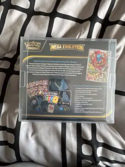 Pokemon TCG Mega Evolutions Lucario Pokemon Center ETB Elite Trainer Box Sealed - Image 2