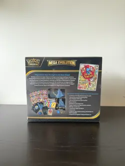 Pokemon Center Lucario Elite Trainer Box ETB Mega Evolutions New/Sealed TCG - Image 3