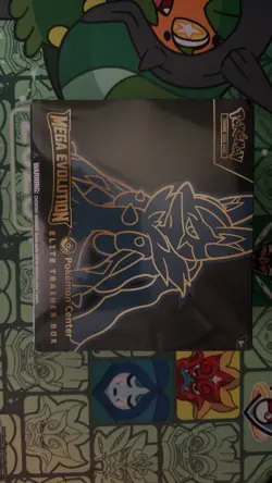 Pokemon TCG Mega Evolutions Lucario Pokemon Center ETB Elite Trainer Box New - Image 1
