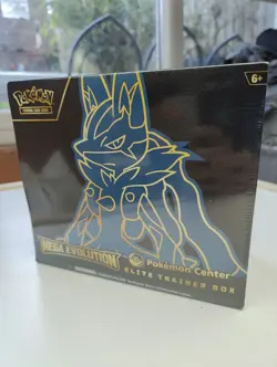 Pokemon Center Lucario Elite Trainer Box ETB Mega Evolutions New/Sealed TCG - Image 1