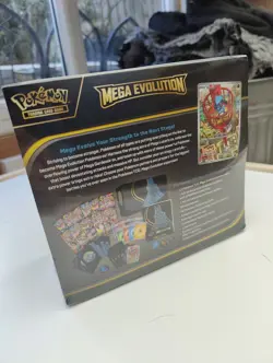 Pokemon Center Lucario Elite Trainer Box ETB Mega Evolutions New/Sealed TCG - Image 4